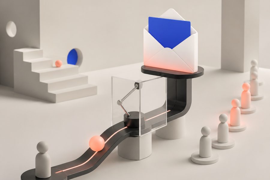 Behavioral trigger emails illustreret