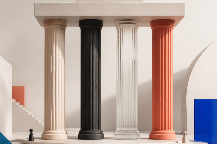 Brand pillars illustreret