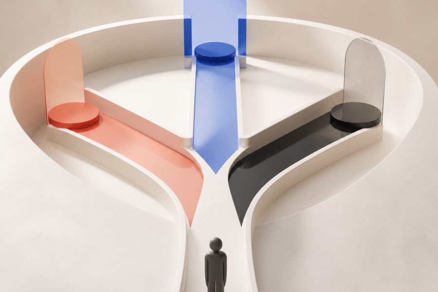 Choice architecture illustreret