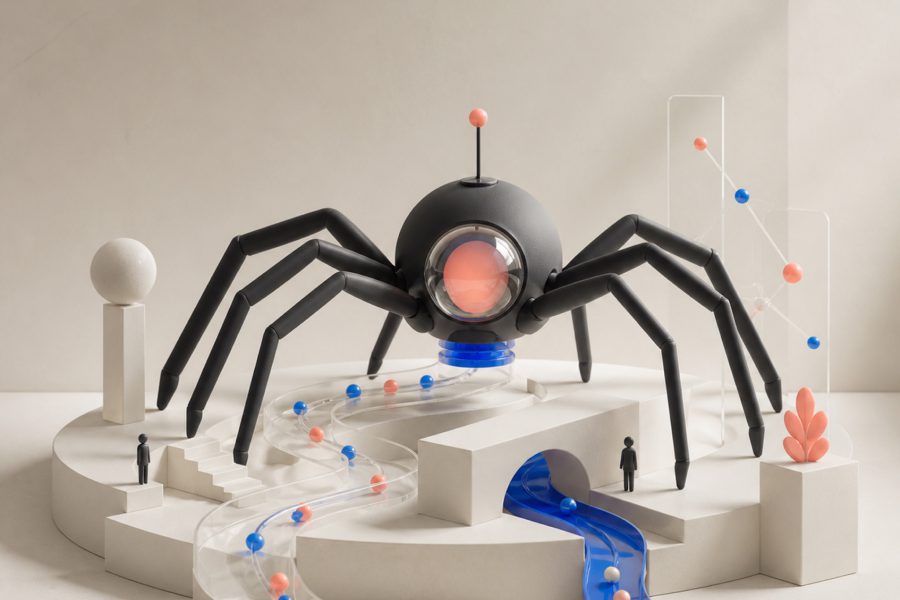 Crawler illustreret