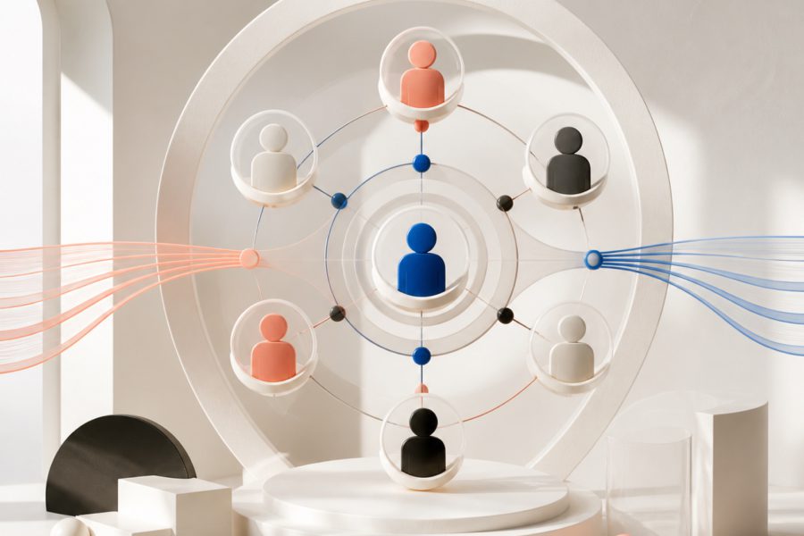 Customer Relationship Management (CRM) illustreret