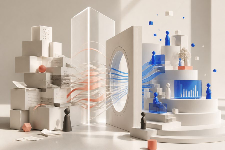 Digital transformation illustreret