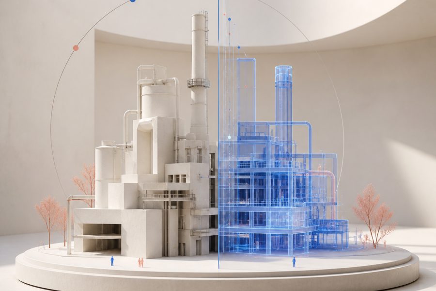 Digital Twin Technology illustreret
