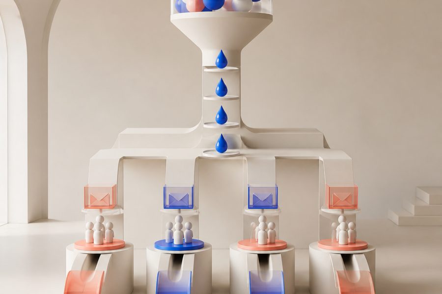 Drip campaign automation illustreret