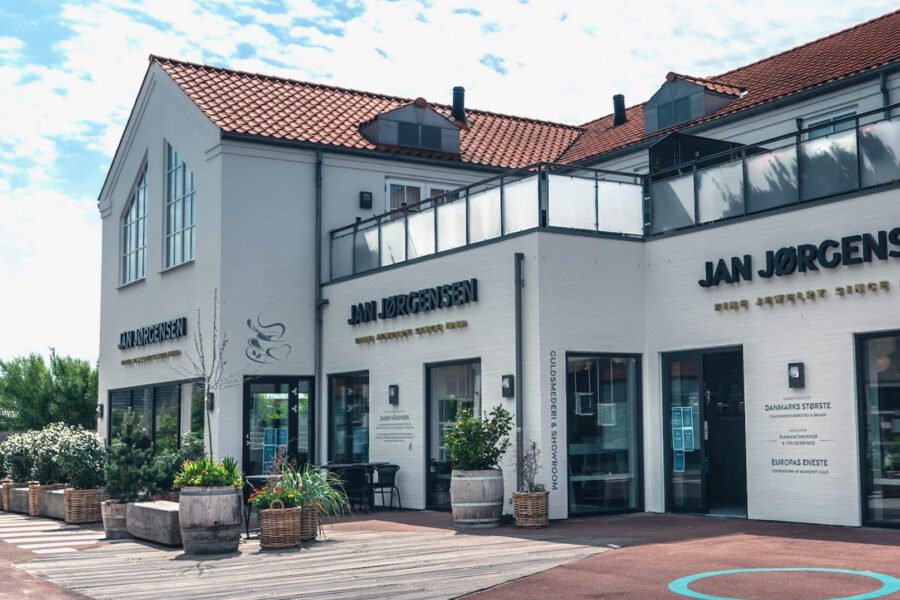 Billede fra MEDIAPOINTs arbejde for Jan Jørgensen Smykker