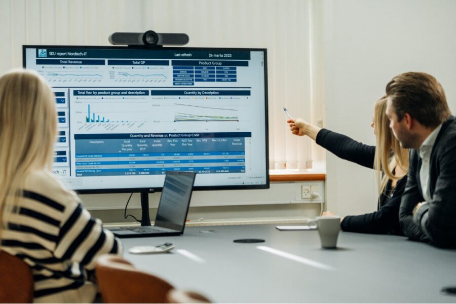 Billede fra MEDIAPOINTs arbejde for Nordtech-IT