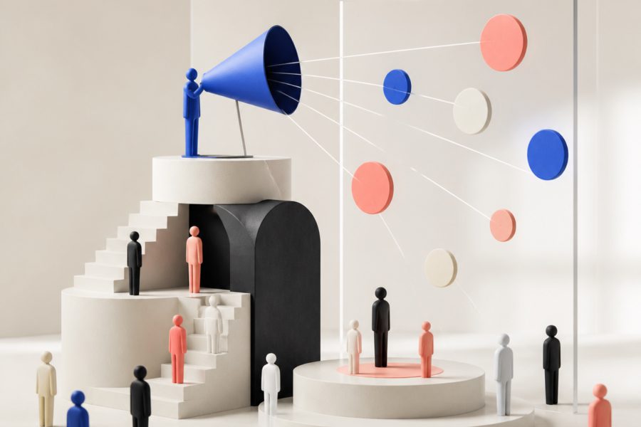 Employee advocacy illustreret