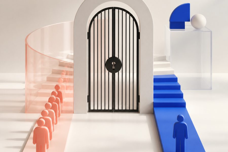 Gated Content illustreret