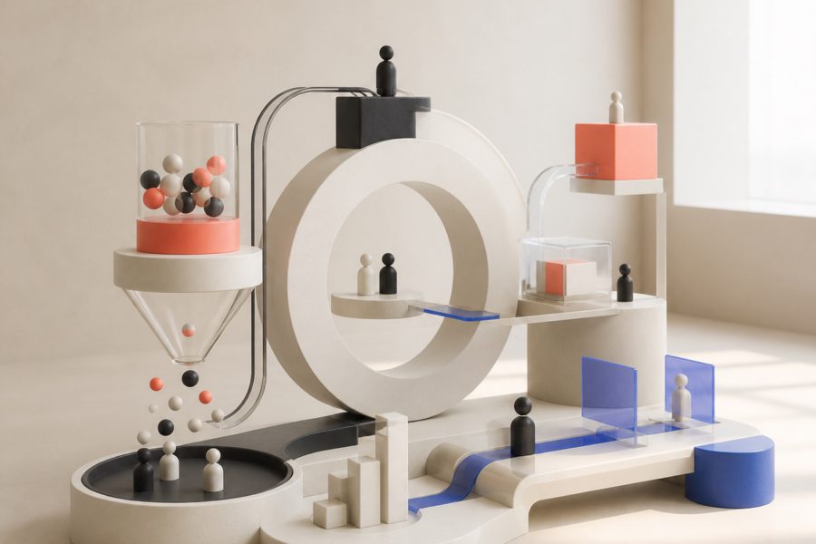 Kampagnemodel illustreret