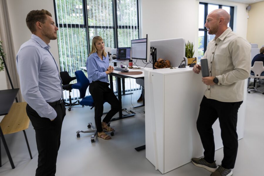 Kontorlandskabet hos MEDIAPOINT i Støvring