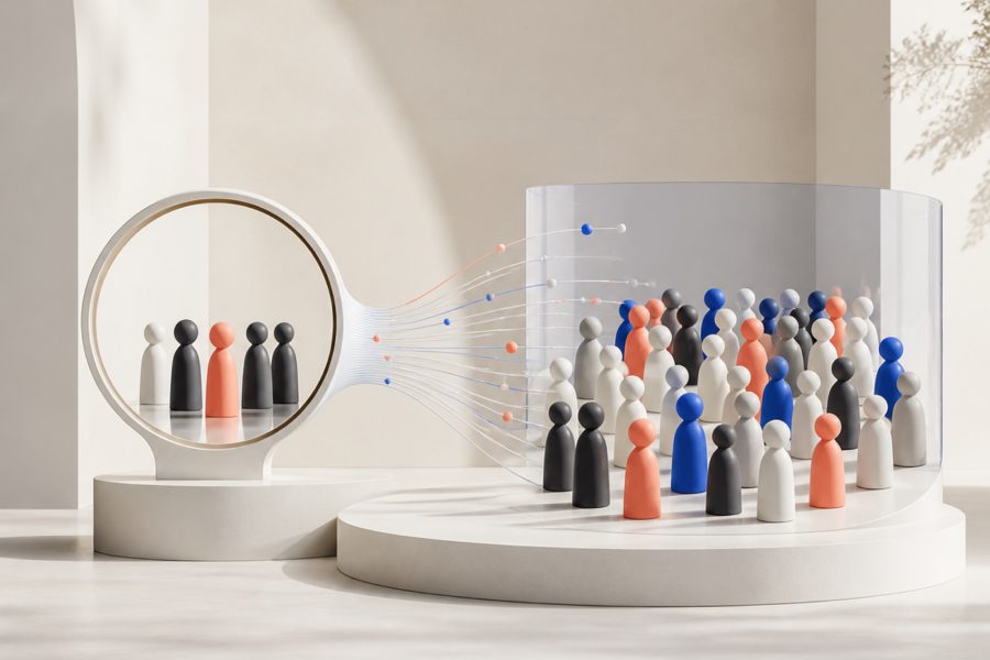 Lookalike audiences illustreret