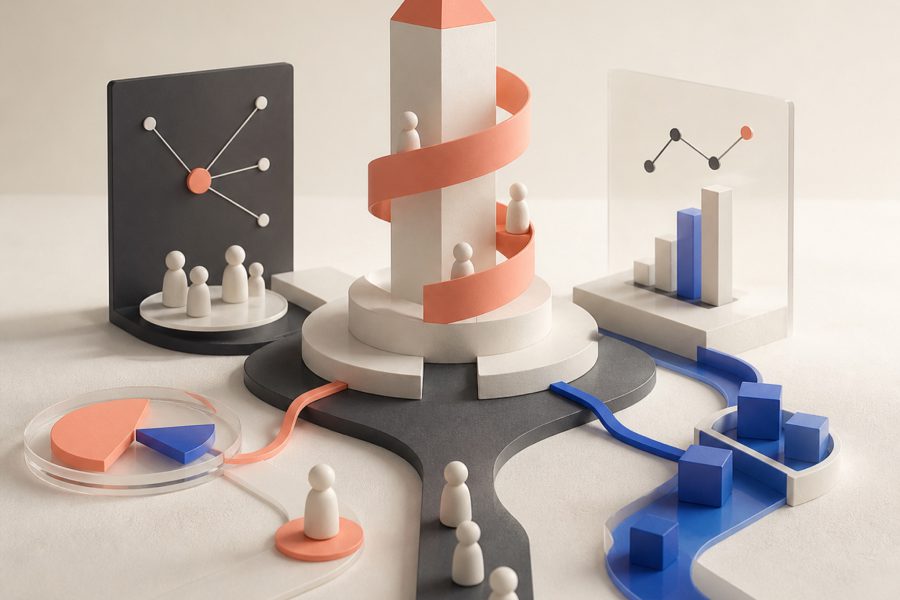 Marketingstrategi illustreret