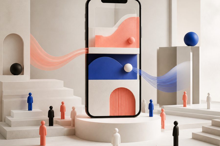 Mobilannoncering illustreret