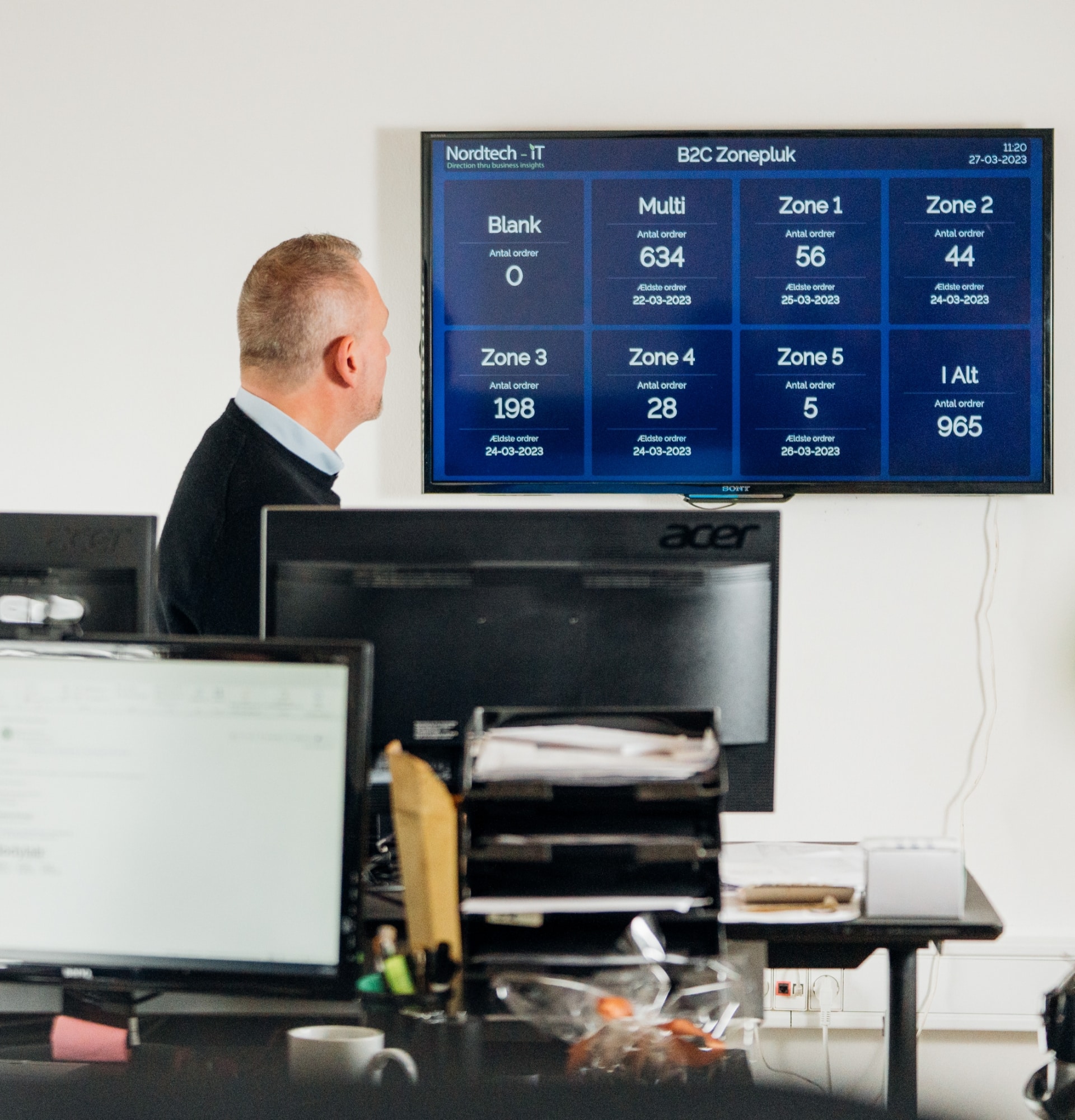 Billede fra MEDIAPOINTs arbejde for Nordtech-IT