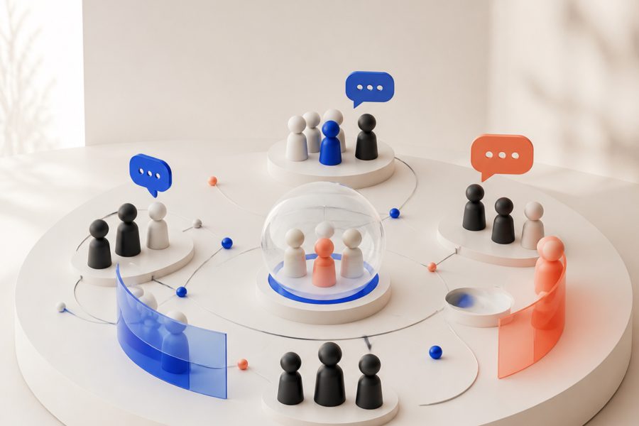 Online community management illustreret