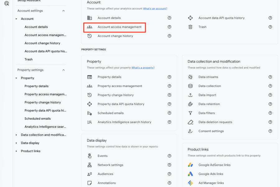 Oprettelse og adgang på Google Analytics