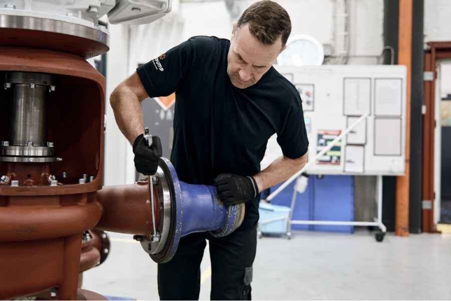 Billede fra MEDIAPOINTs arbejde for IRON Pump