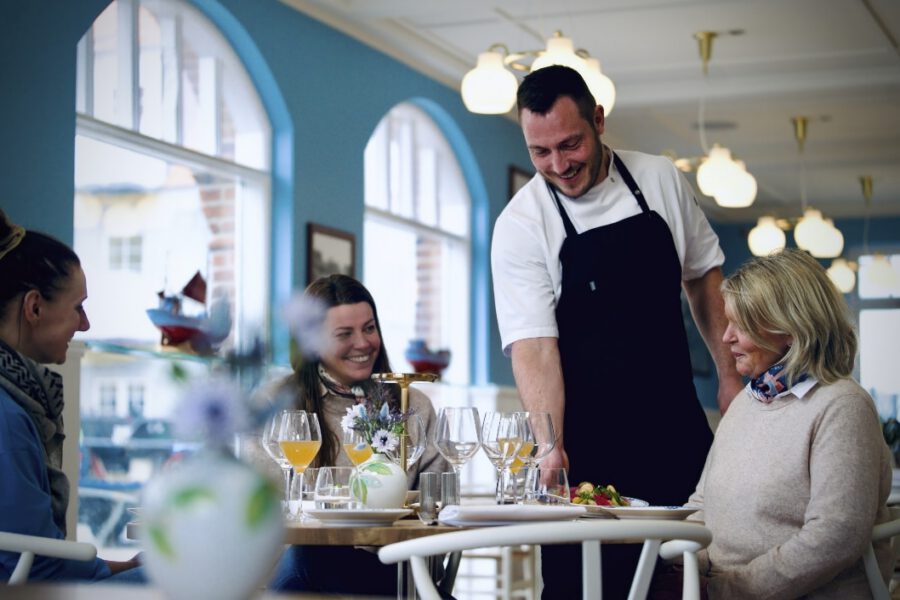 Billede fra MEDIAPOINTs arbejde for Plesners Badehotel