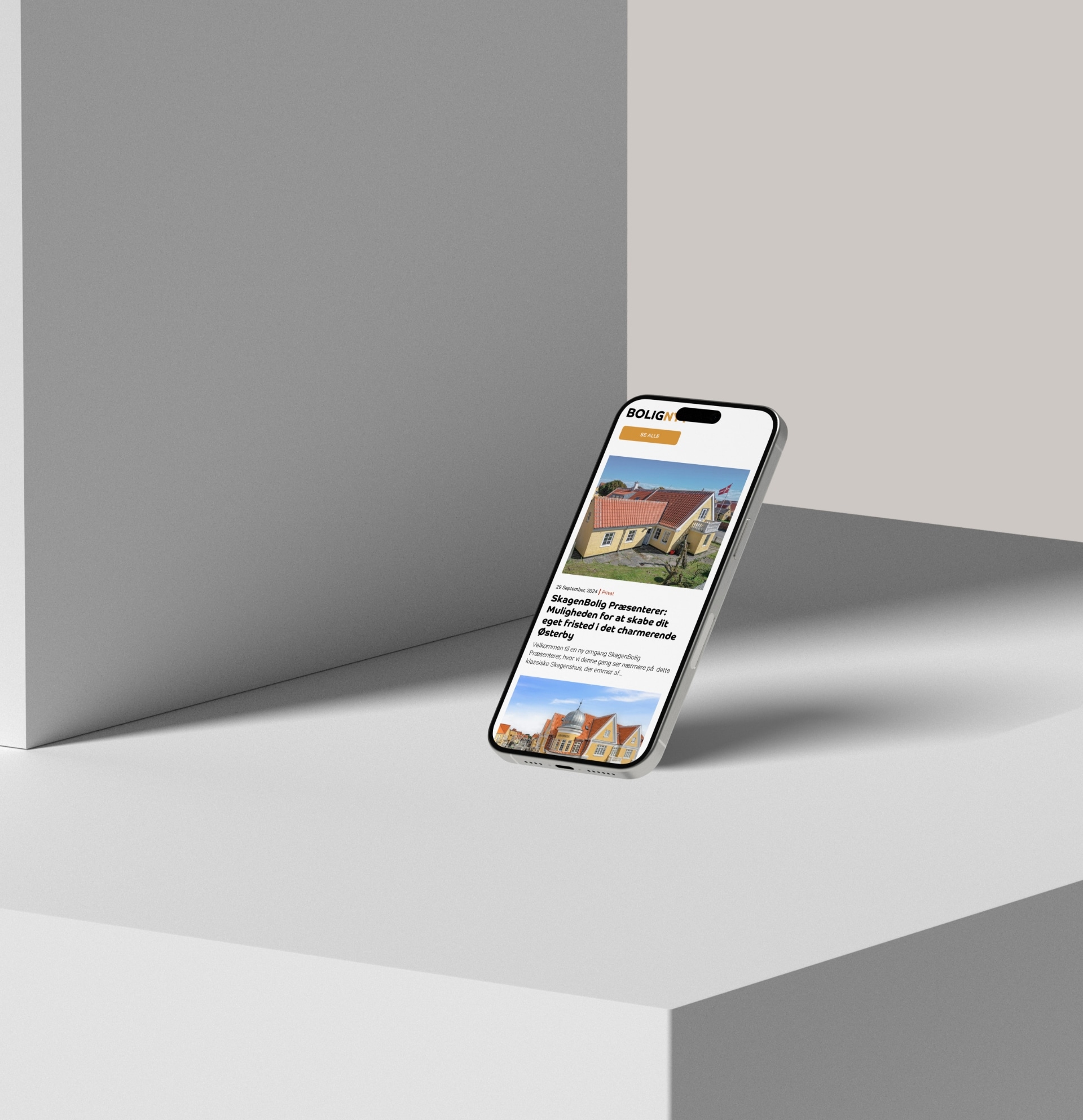 Billede fra MEDIAPOINTs arbejde for Skagen Nyt