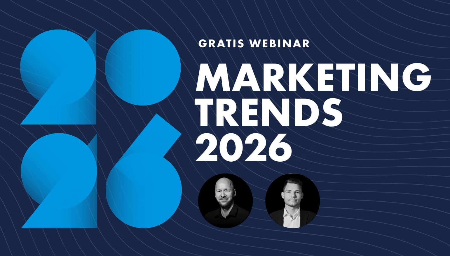 Grafik til webinaret Marketing Trends 2026