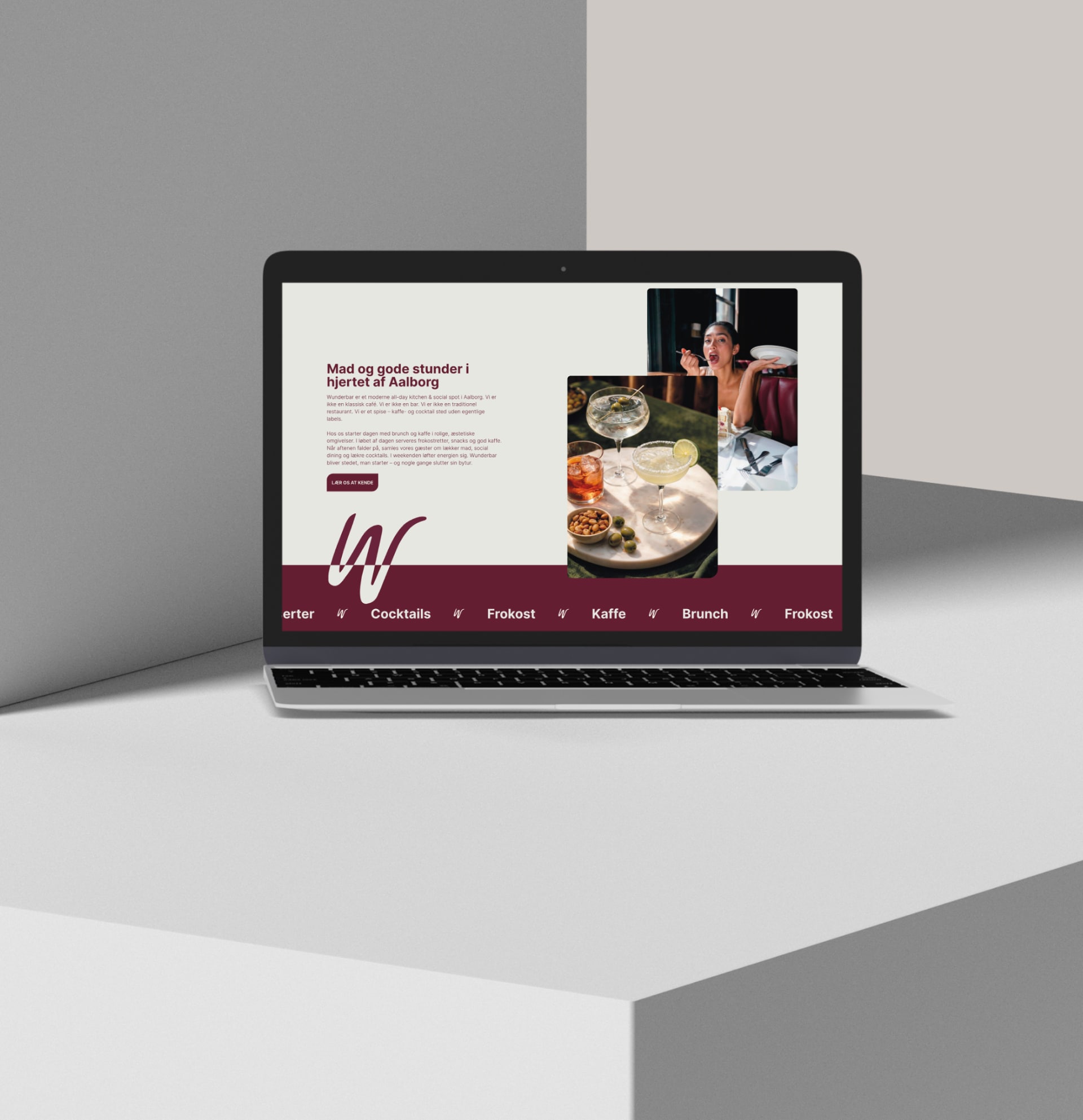 Billede fra MEDIAPOINTs arbejde for Wunderbar