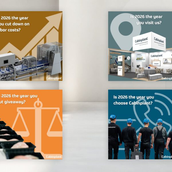 LinkedIn-annonce udviklet af MEDIAPOINT for Cabinplant