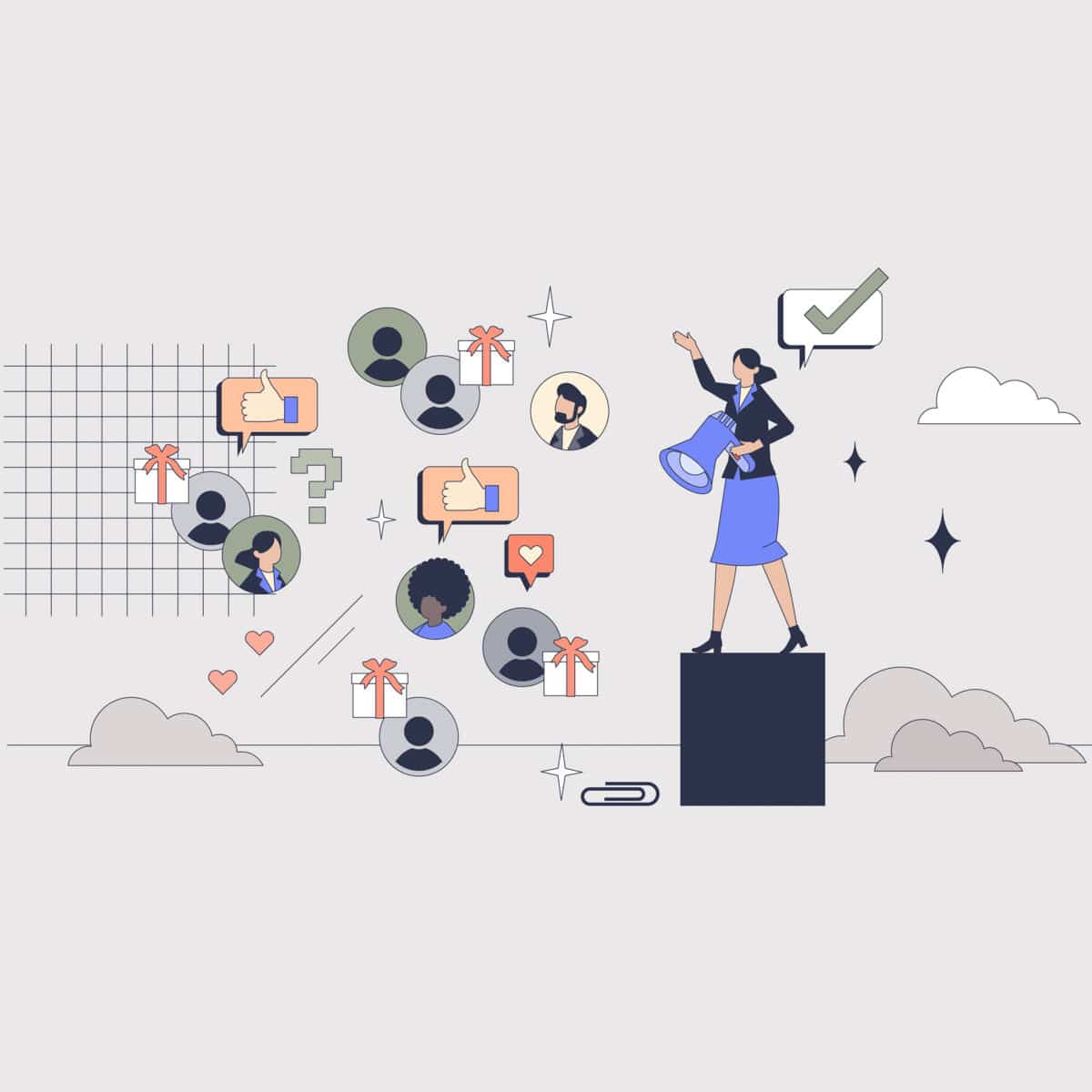 Online community management