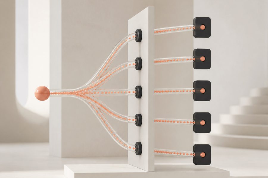 Ad network illustreret