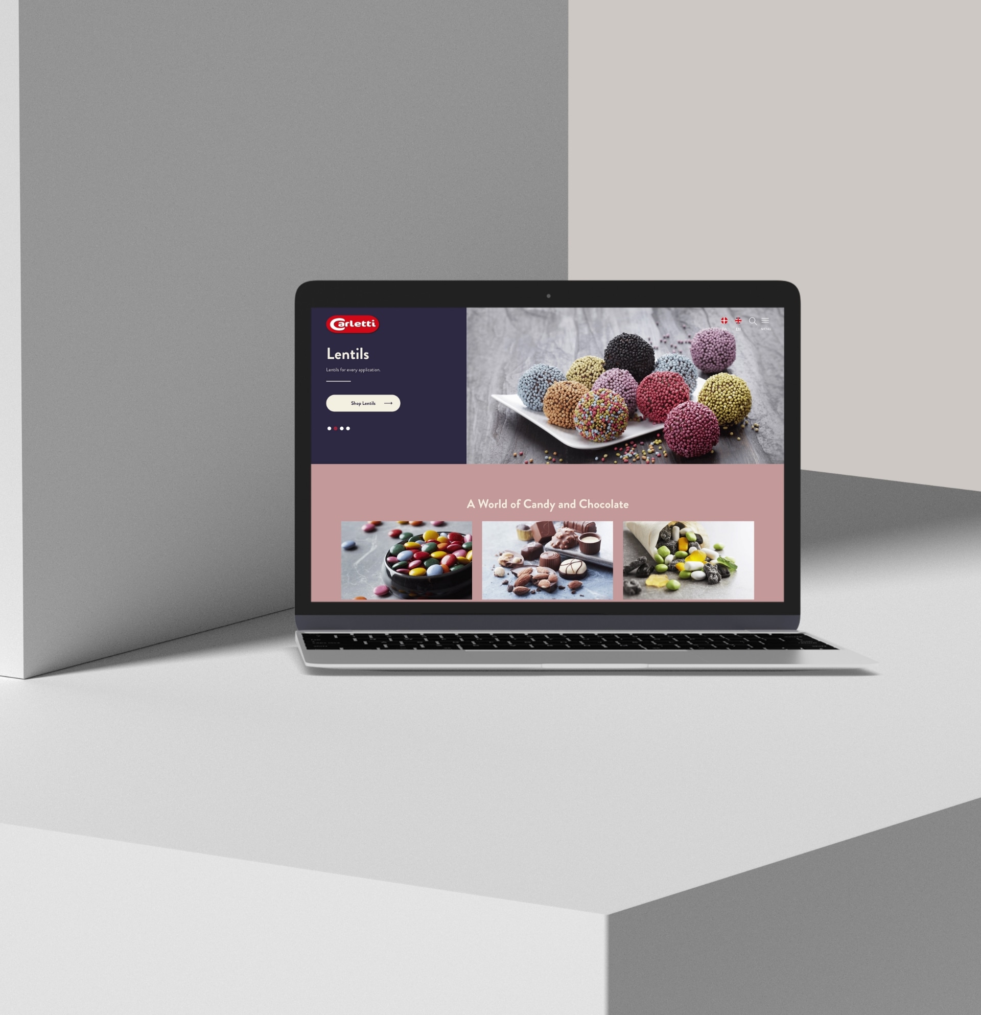 Billede fra MEDIAPOINTs arbejde for Carletti