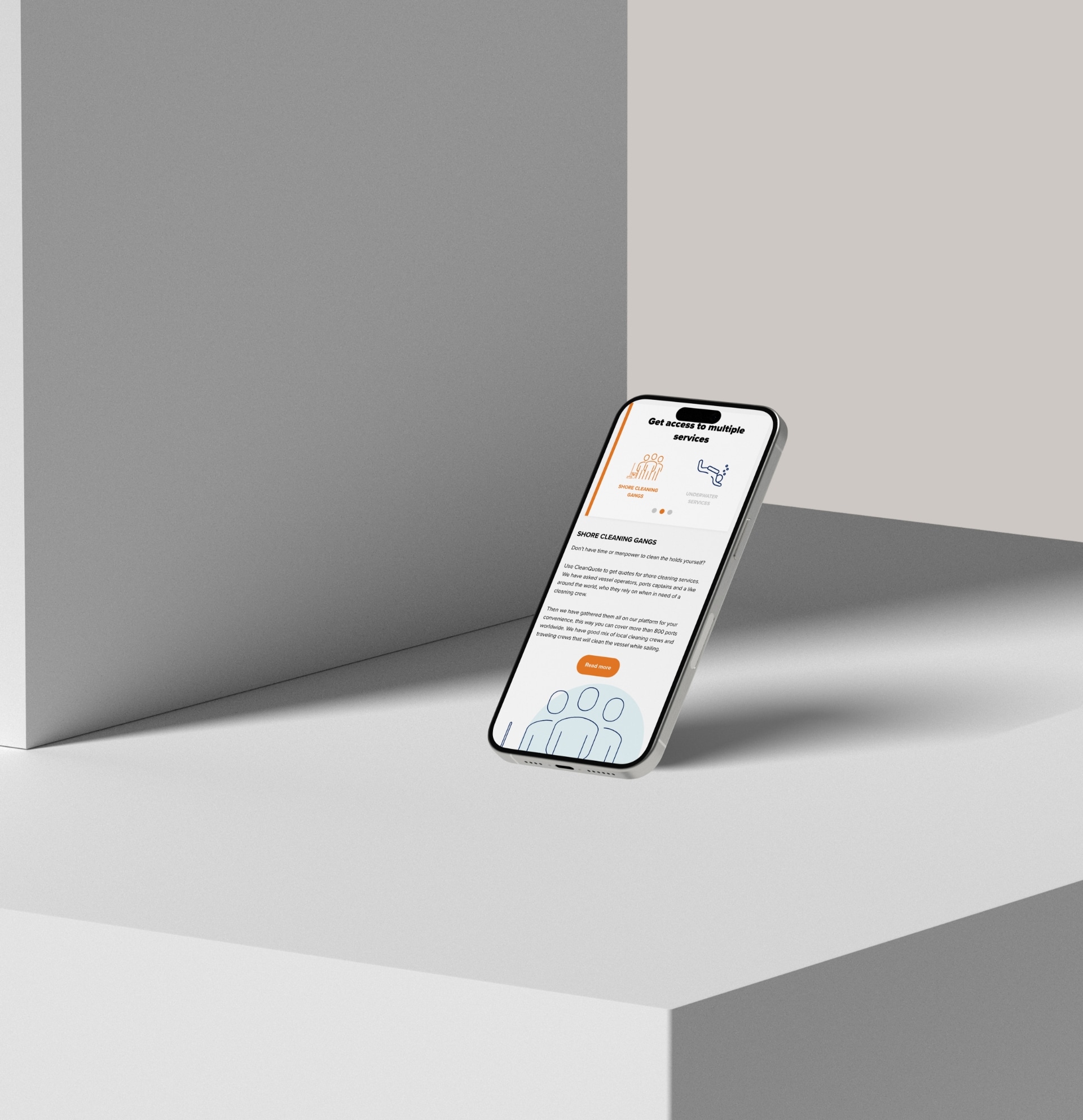 Billede fra MEDIAPOINTs arbejde for CleanQuote