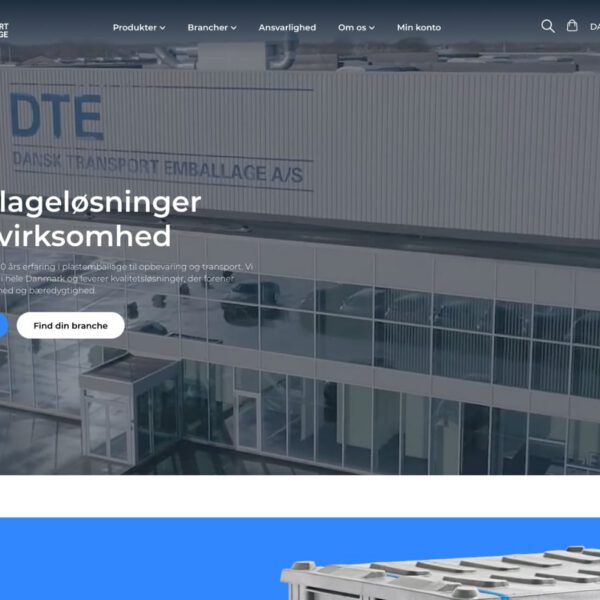 Billede fra MEDIAPOINTs arbejde for DT Emballage
