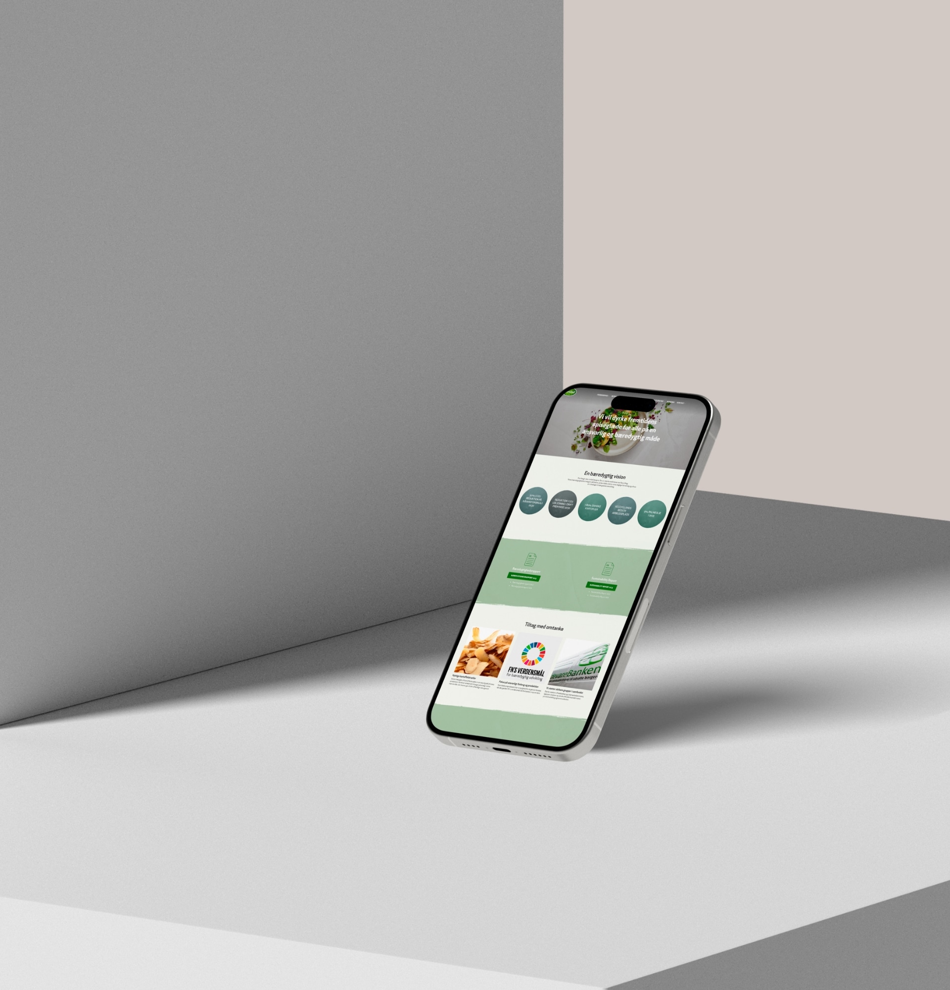 Billede fra MEDIAPOINTs arbejde for Flensted