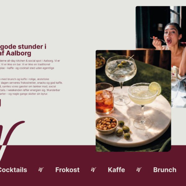 Billede fra MEDIAPOINTs arbejde for Wunderbar