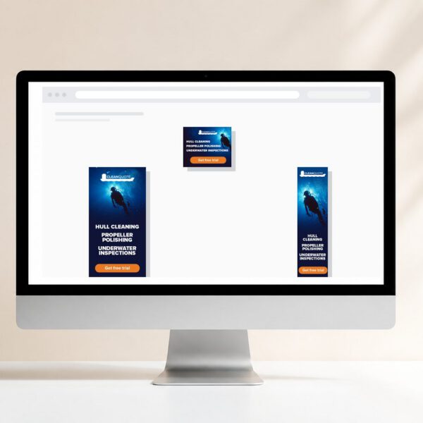 Google Ads-annonce udviklet af MEDIAPOINT for CleanQuote