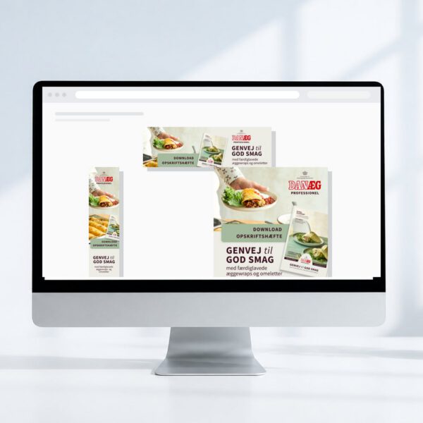Google Ads-annonce udviklet af MEDIAPOINT for Danæg
