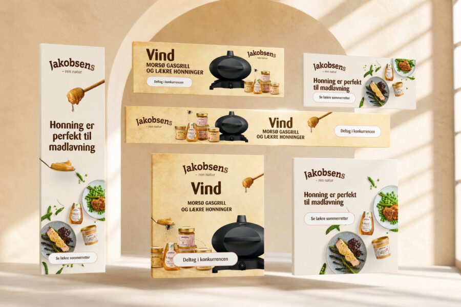 Google Ads-annonce udviklet af MEDIAPOINT for Jakobsens